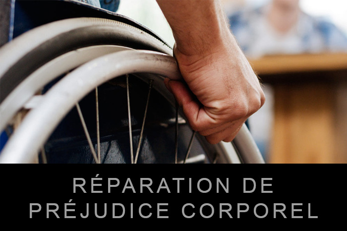 Réparation de préjudice corporel